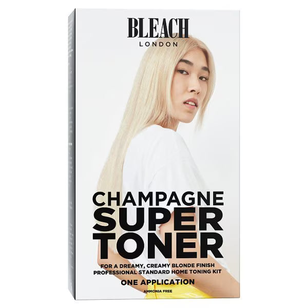 Bleach London Champagne Semi-Permanent Toner Kit For Bleached Hair - British product