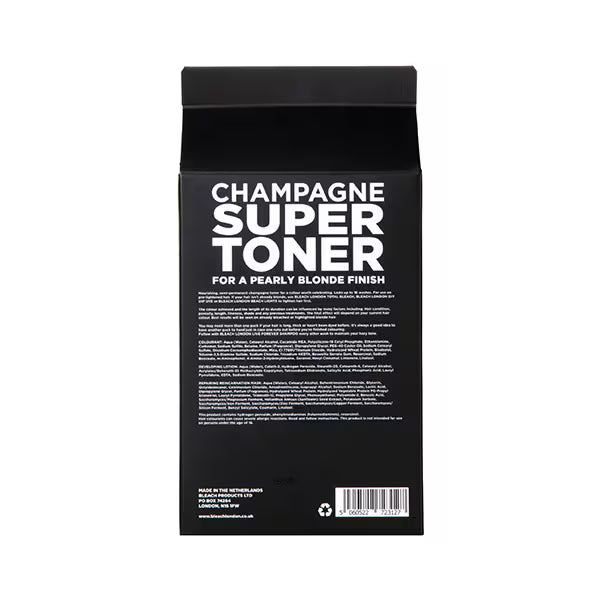 Bleach London Champagne Semi-Permanent Toner Kit For Bleached Hair - British product