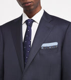 Giorgio Armani silk monogram pocket square 33cm, imported from the UK