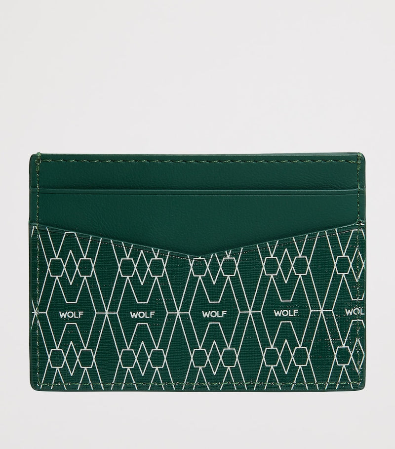 WOLF Signature Card Holder recycled plastic apple peel (British brand)