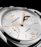 Panerai Luminor Due Luna moonphase watch 38mm (British brand)