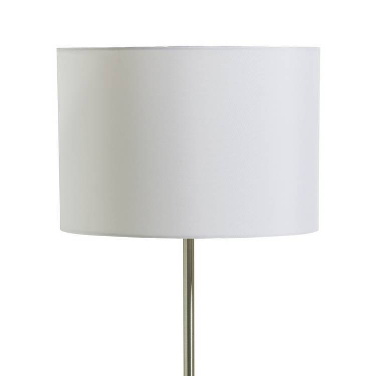 Argos Home Satin Stick Floor Lamp Super White, imported from the UK