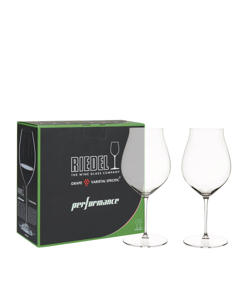 Riedel Performance Shiraz wine glasses set of two 631ml, imported from the UK