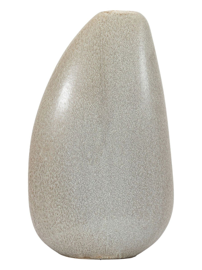Gallery Home Grey Large Adelanto Pebble Vase, UK version
