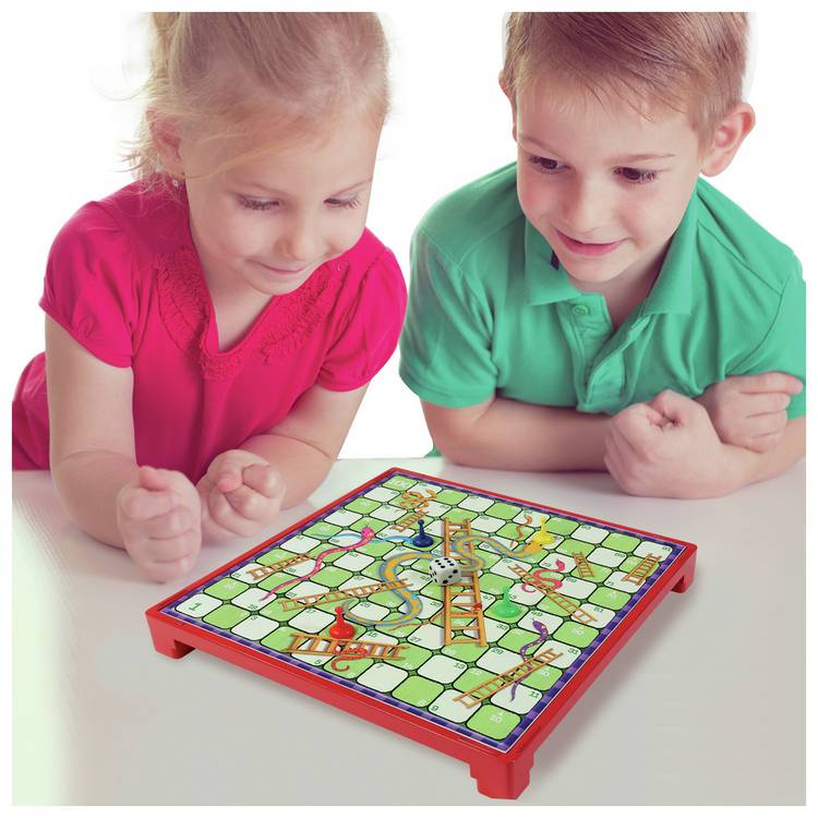 Chad Valley Snakes and Ladders 4 in a Row game bundle - British product