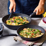 Scoville Neverstick 5 piece pan set, imported from the UK