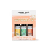 Tisserand essential oil gift set motivation blends 3x10ml (British brand)