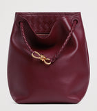 Bottega Veneta Andiamo bucket bag leather, imported from the UK