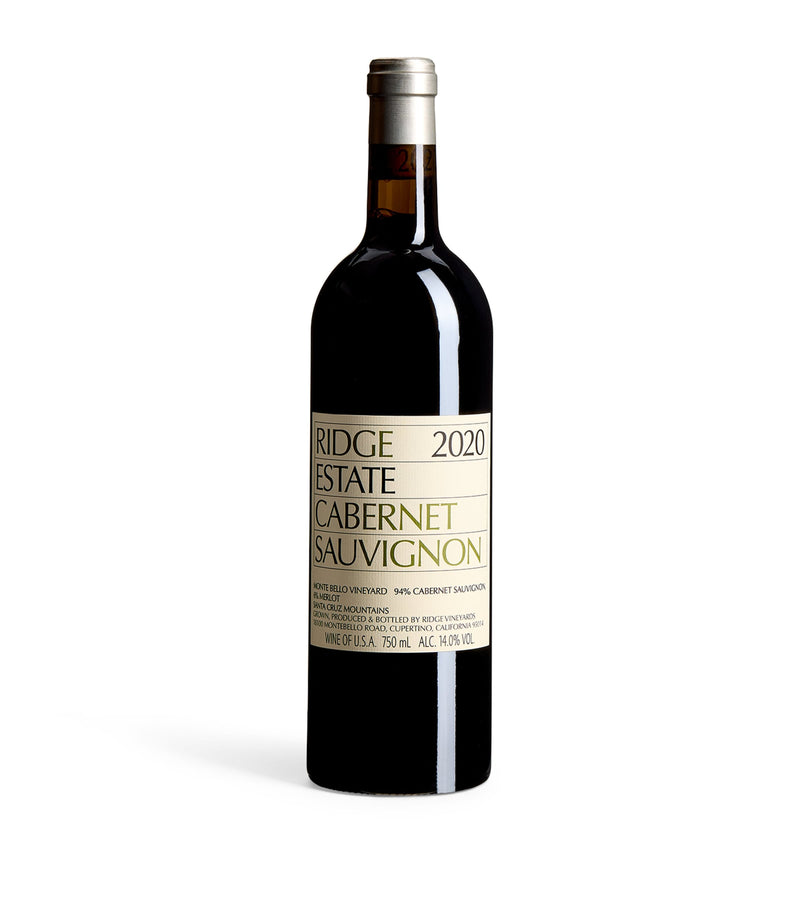 Ridge Estate Cabernet Sauvignon 2020 red wine 75cl, imported from the UK