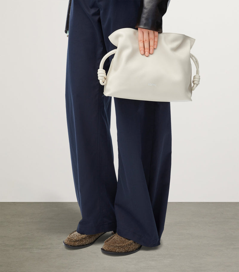 LOEWE Flamenco leather clutch bag, UK version