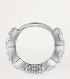 Maria Tash marquise diamond hoop earring 6.5mm (British brand)