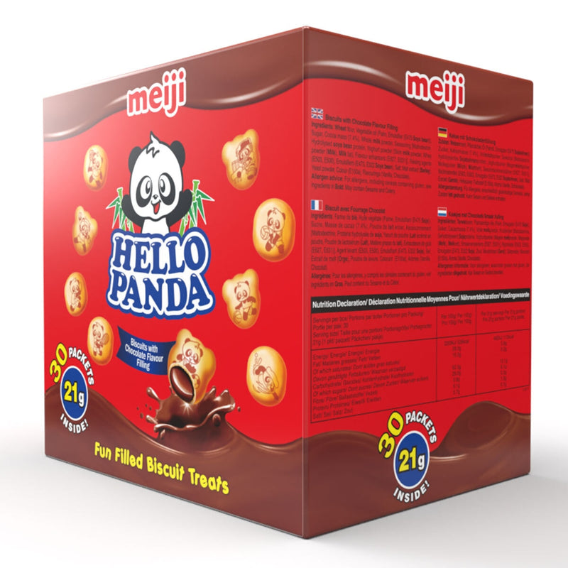 Hello Panda chocolate filled biscuits 30 x 21g, UK version