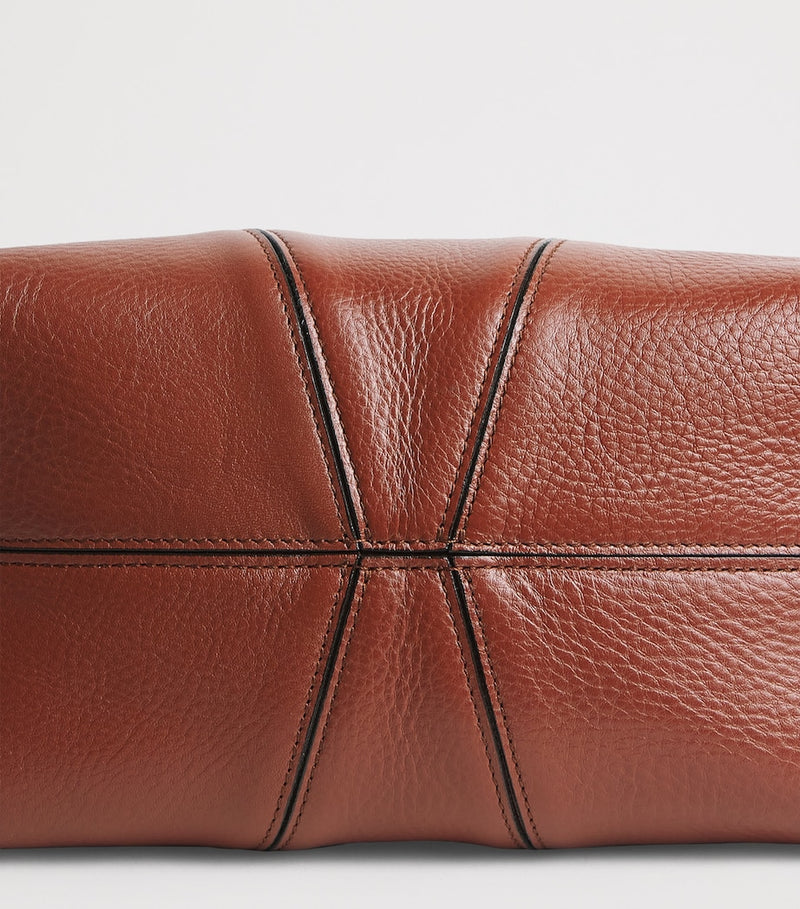 Chloé Spin tote bag medium calfskin leather, imported from the UK