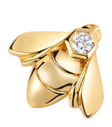 Harrods Chaumet Yellow Gold and Diamond Bee de Chaumet Single Earring- Buy online at McGrocer