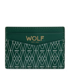 WOLF Signature Card Holder recycled plastic apple peel (British brand)