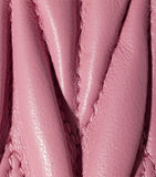 Miu Miu Matelassé card holder nappa leather, imported from the UK