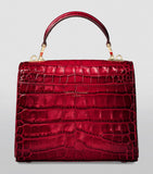 Aspinal of London Mayfair midi top-handle bag, imported from the UK