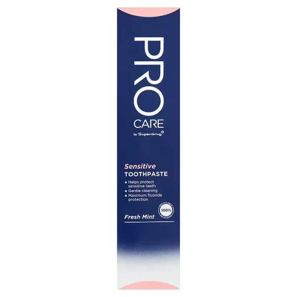 Superdrug Procare Sensitive toothpaste 75ml (British brand)