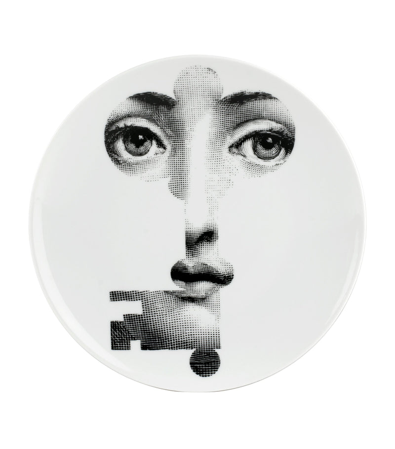 Fornasetti Tema e Variazioni No. 47 wall plate 26cm - British product