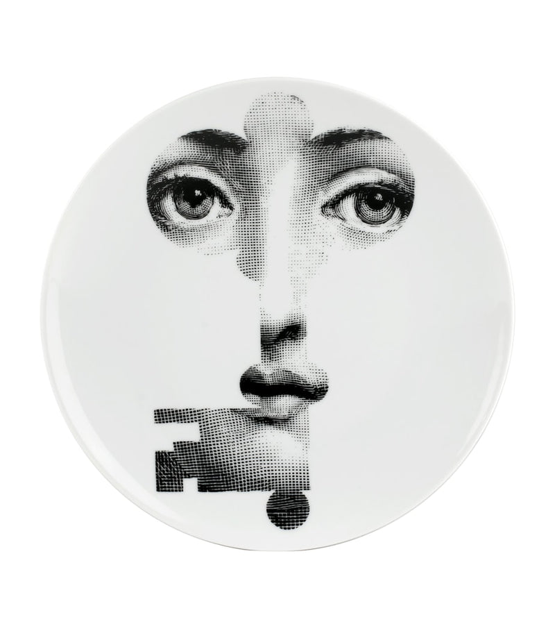 Fornasetti Tema e Variazioni No. 47 wall plate 26cm - British product