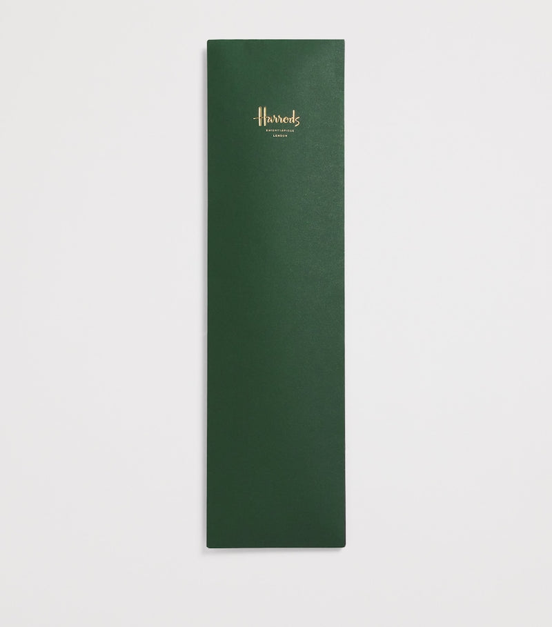 Harrods silk snaffle print tie 8cm width, UK version