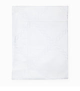Harrods Super King Flat Sheet with Striped Chain Motif Design, 300cm x 270cm- Buy online at McGrocer