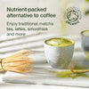SuperSelf organic matcha green tea powder ceremonial grade 50g, imported from the UK
