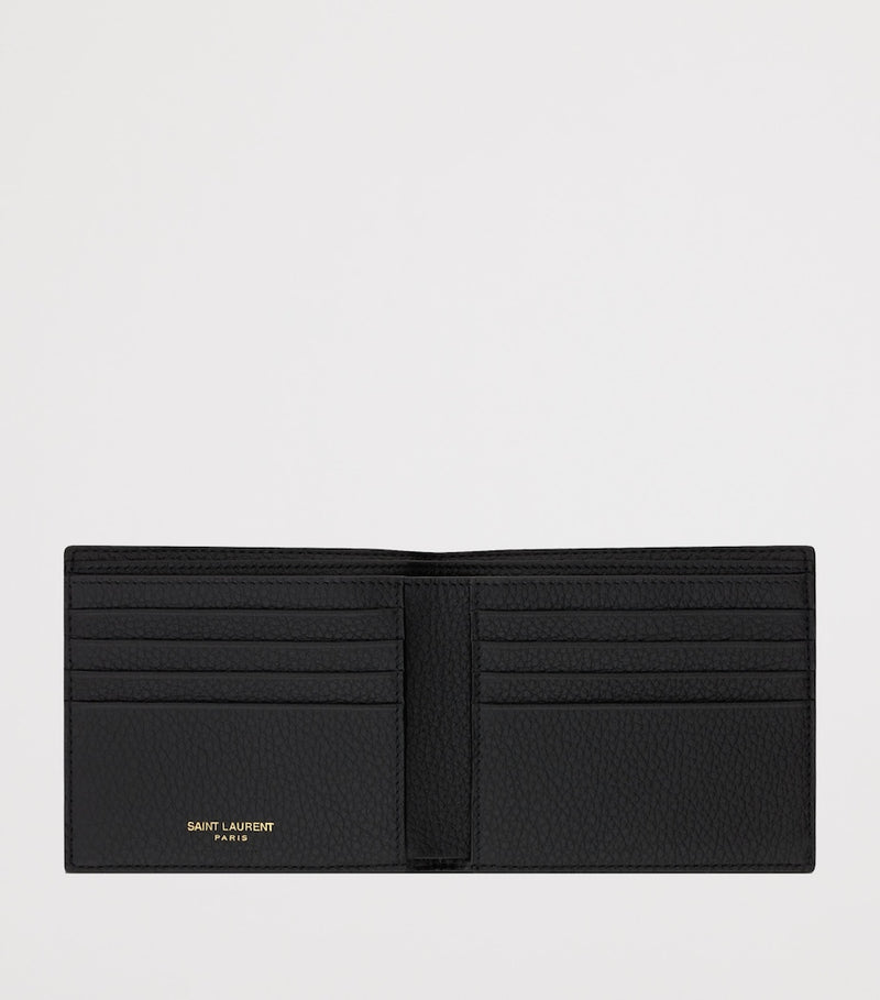 Saint Laurent Cassandre bifold wallet with 8 card slots - British product