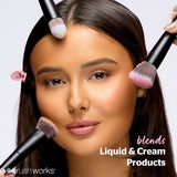Brushworks Cream Contour and Blush Set 3-piece - British product