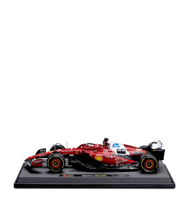 Bburago Ferrari SF-25 1:18 scale model Charles Leclerc (British brand)