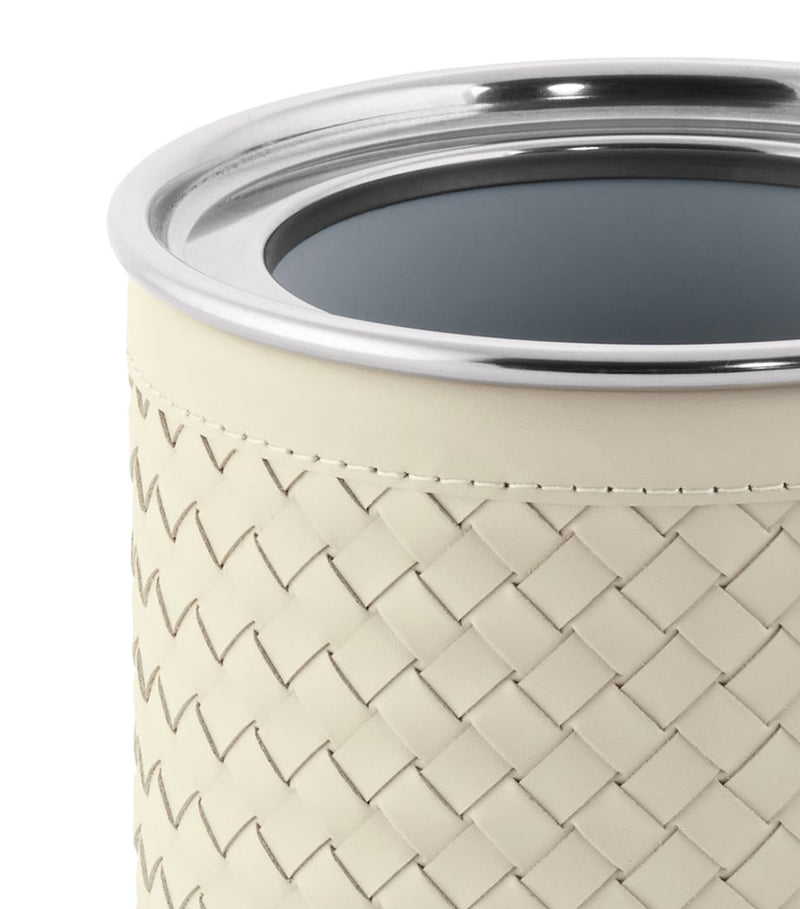 Riviere leather Menfi champagne cooler, 22cm x 15cm x 15cm, imported from the UK