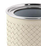 Riviere leather Menfi champagne cooler, 22cm x 15cm x 15cm, imported from the UK