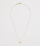 Suzanne Kalan yellow gold diamond Shimmer necklace (British brand)
