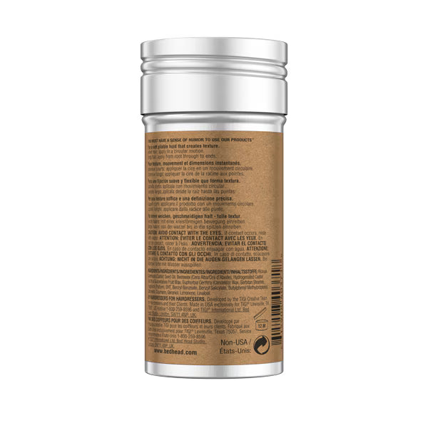 TIGI Bed Head Stick Hair Wax 73g for daily use (British brand)