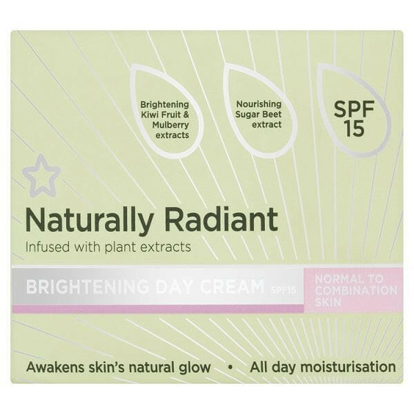 Superdrug Naturally Radiant Face Cream Normal/Combi 75ml GOODS Superdrug
