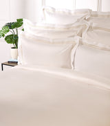 Harrods Embroidered Egyptian Cotton King Duvet Cover, 220cm x 230cm- Buy online at McGrocer