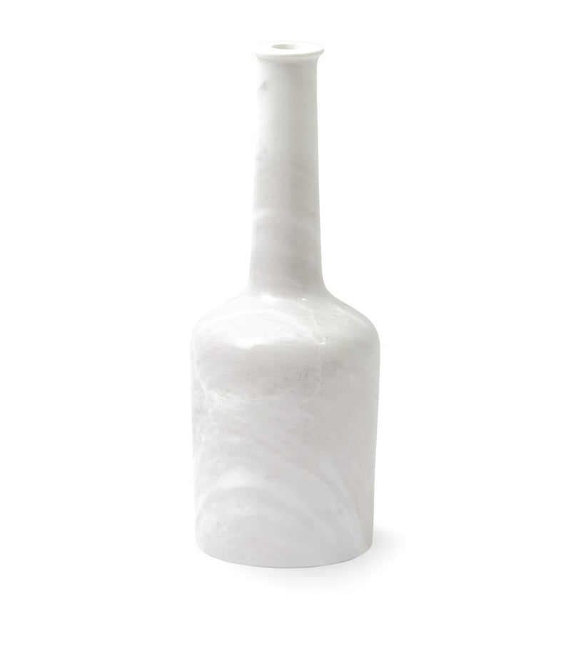 POLSPOTTEN marble heritage candle holder, imported from the UK