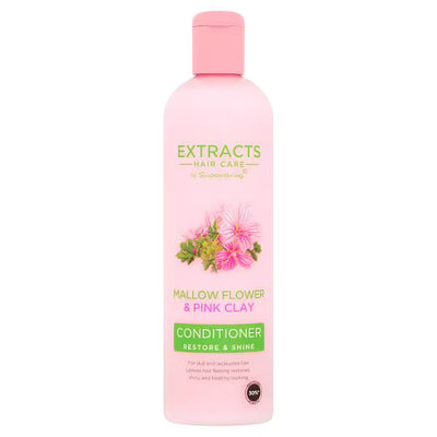 Superdrug Extraits Fleur de Guimauve et Argile Rose Après-shampoing