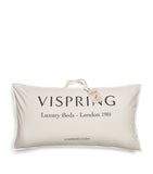 Vispring cotton down-filled pillow 90cm x 50cm (British brand)