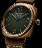 Panerai Radiomir Bronzo watch 44mm, UK version