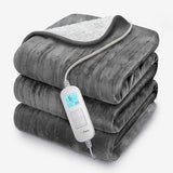 Cosi Home electric heated throw grey (British brand)