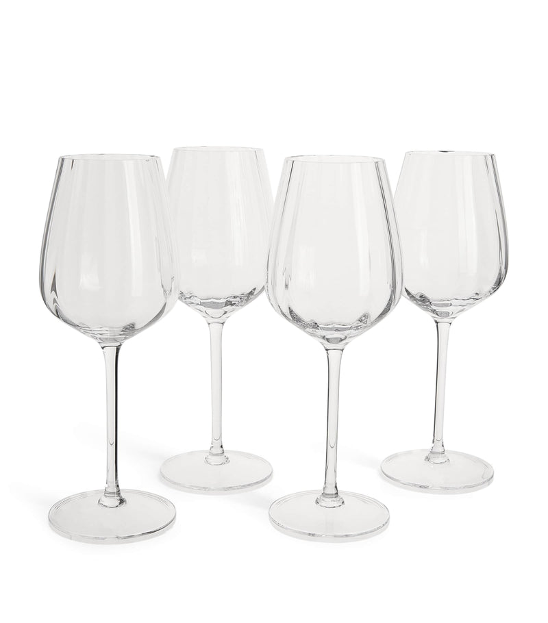 Soho Home Pembroke white wine glasses set of 4 200ml (British brand)