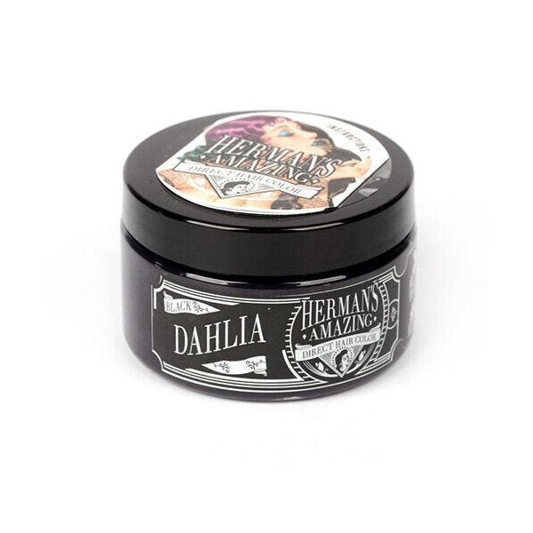 Hermans Amazing Black Dahlia hair dye 115ml, imported from the UK