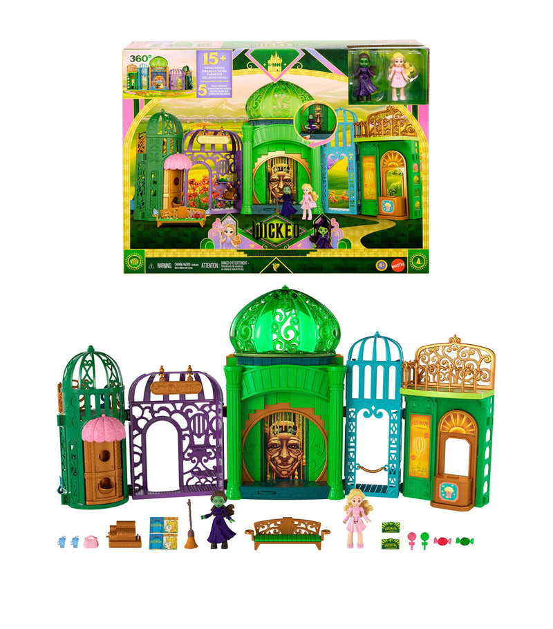 Mattel Wicked Emerald City Small Doll Playset (British brand)