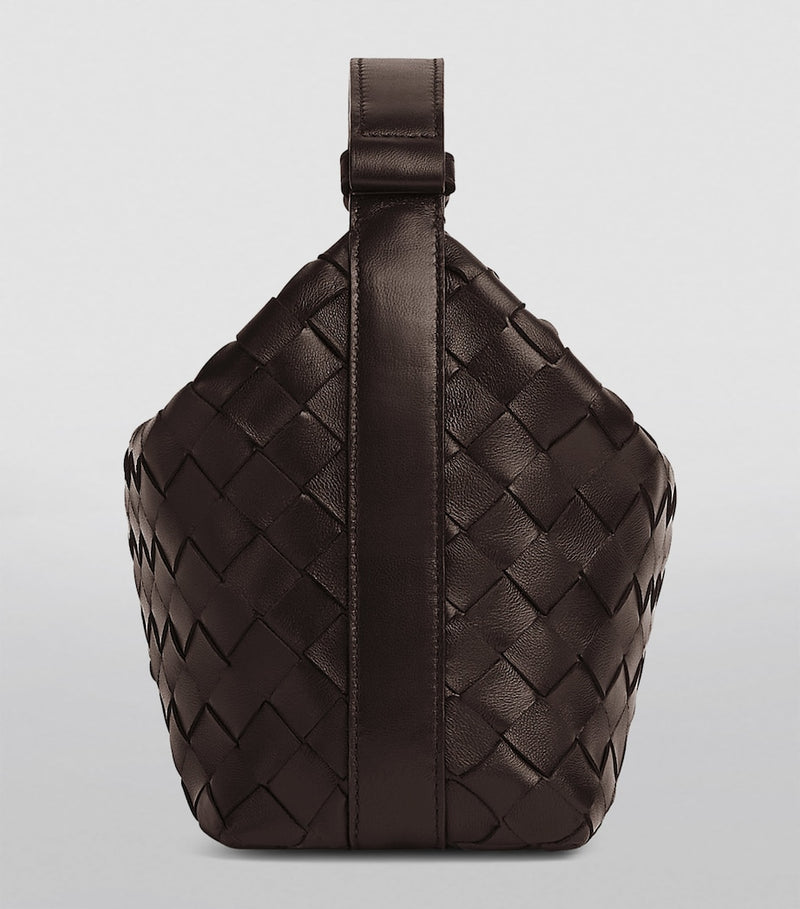 Bottega Veneta small Wallace top-handle bag calfskin, UK version