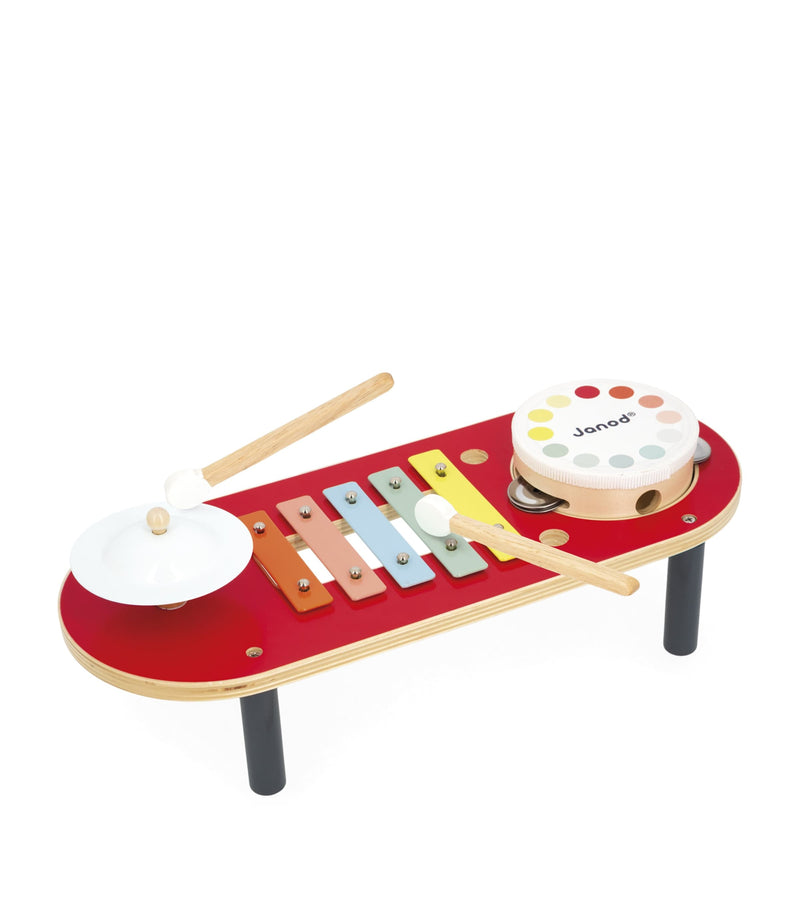 Janod Confetti musical activity table, UK version