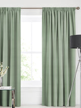 Next Alpine Green Soho Made to Measure Curtains- Buy online at McGrocer