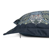 Habitat sunflower velvet cushion navy 50x30cm (British brand)