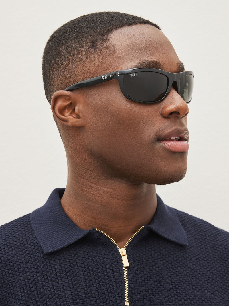 Ray-Ban Balorama sunglasses black, imported from the UK