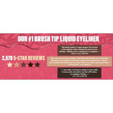 NYX Professional Makeup liquid eyeliner Milk Chocolate, UK version